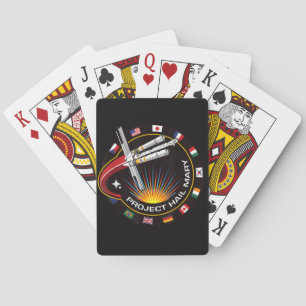 Space Mission Patch Playing Cards