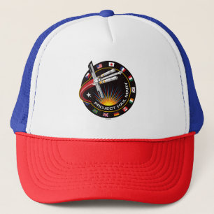 Space Mission Patch Trucker Hat