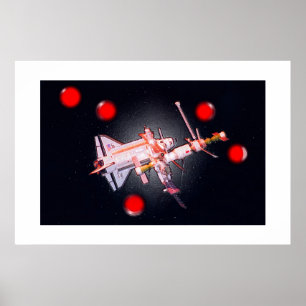Space model poster