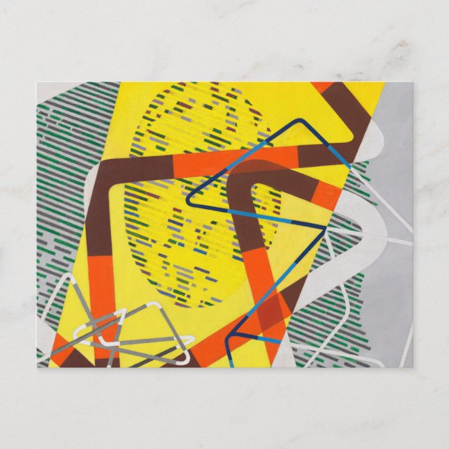 Space Modulator by Laszlo Moholy-Nagy Postcard (Front)