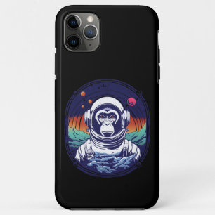 Space Monkey Astronaut iPhone 11 Pro Max Case