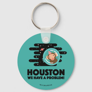 Space Monkey Key Ring