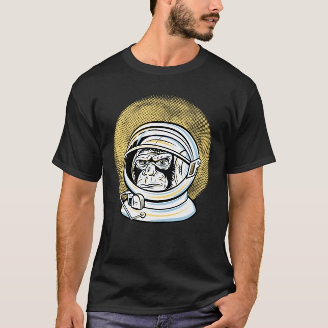 Space Monkey T-Shirt (Front)