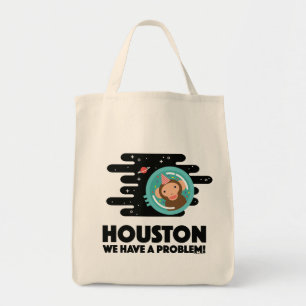 Space Monkey Tote Bag