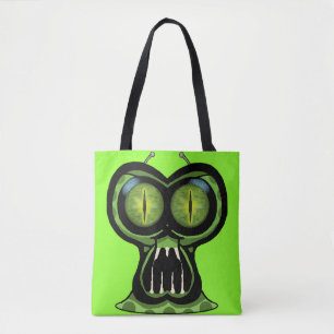 Space Monster Tote Bag