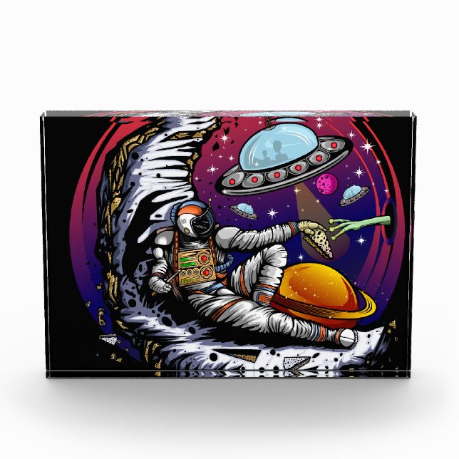Space Moon Cheese Photo Block (Front)