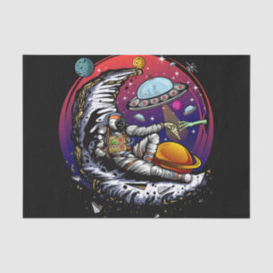 Space Moon Cheese Tissue Paper