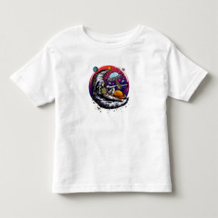 Space Moon Cheese Toddler T-Shirt