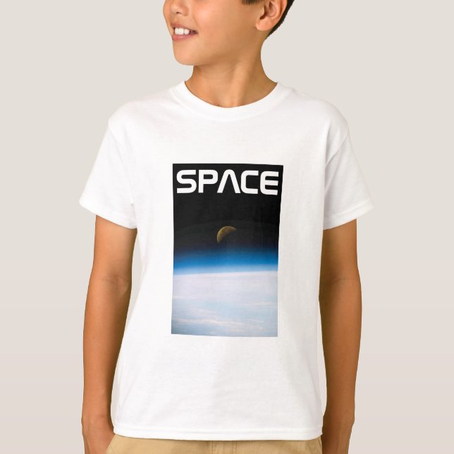 Space (Moonrise) T-Shirt (Front)