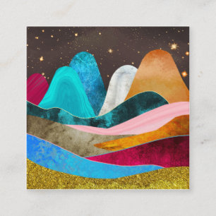 Space Mountains Enclosure Card