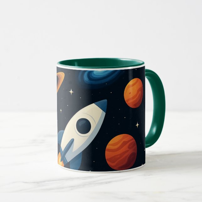 Space Mug! Mug (Front Right)