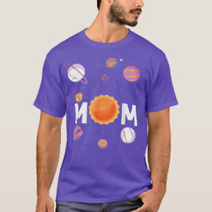 Space Mum Design For A Space Birthday Party Or Pla T-Shirt