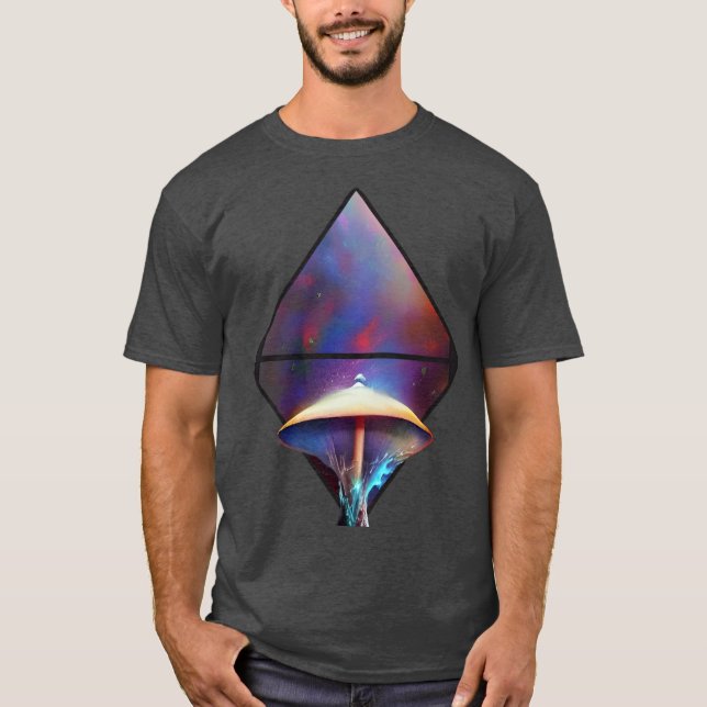 Space Mushroom T-Shirt (Front)