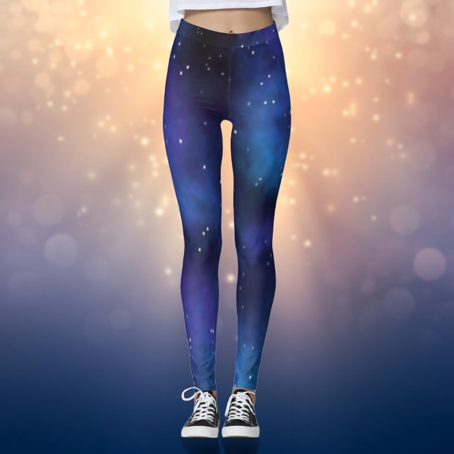 Space Nebula Stars Leggings (Creator Uploaded)