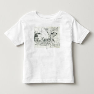 Space Needle Aerial Concept Drawing 2 Toddler T-Shirt