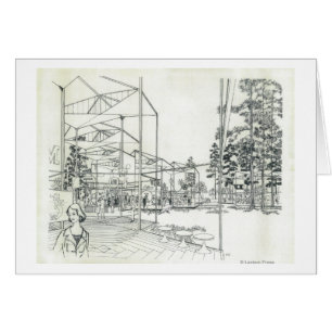 Space Needle Aerial Concept Drawing 3