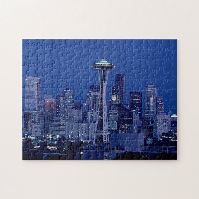 Space Needle Seattle World's Fair Jigsaw Puzzle (Horizontal)