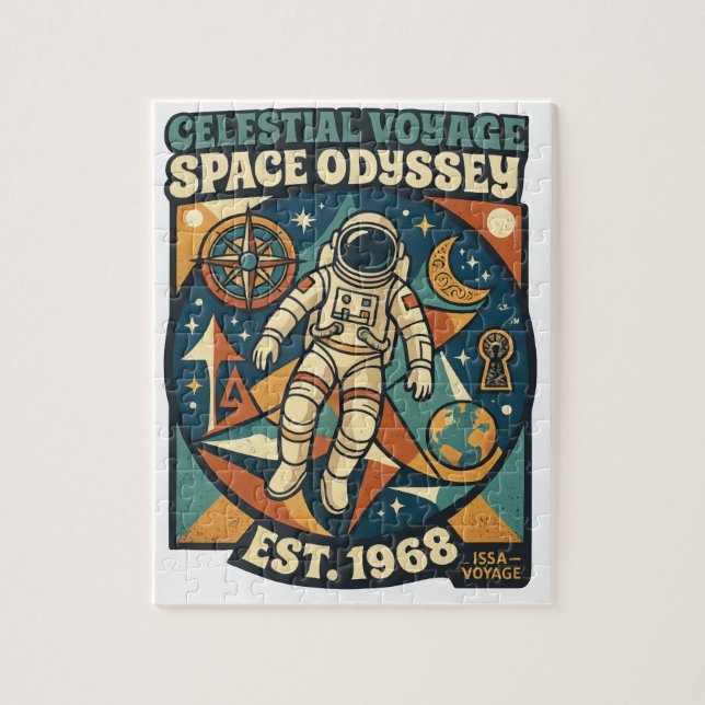 Space Odyssey – Cosmic Adventure for Space Lovers Jigsaw Puzzle (Vertical)