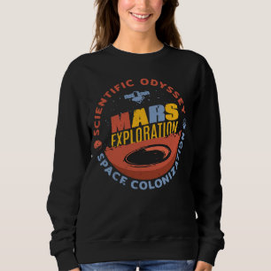 Space Odyssey & Mars Exploration Aliens Sweatshirt
