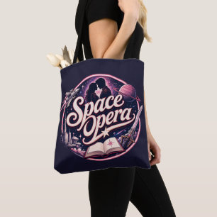 Space Opera Genre Lover Tote Bag