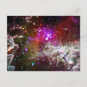 Space - Pacman Nebula Postcard