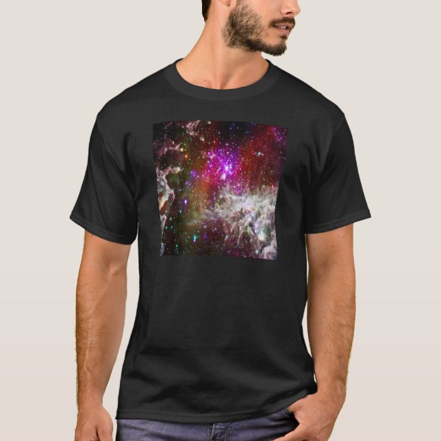 Space - Pacman Nebula T-Shirt (Front)