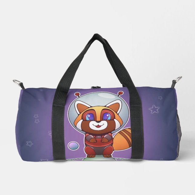 Space Panda Chippy! Duffle Bag (Front)