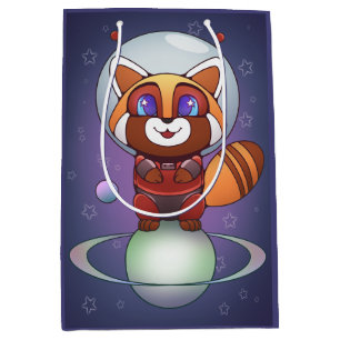 Space Panda Chippy! Medium Gift Bag