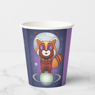 Space Panda Chippy! Paper Cups