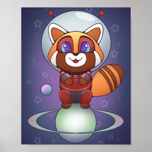Space Panda Chippy! Poster
