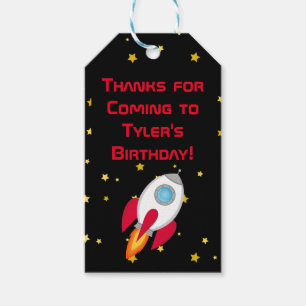 Space Party Favour Tag