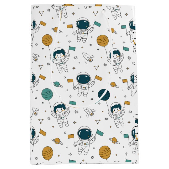 Space Party - Kids gift bag (Front)