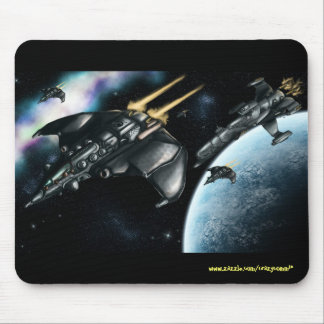 Space patrol cool mousepad design