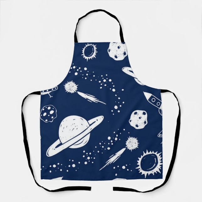 Space pattern apron (Front)