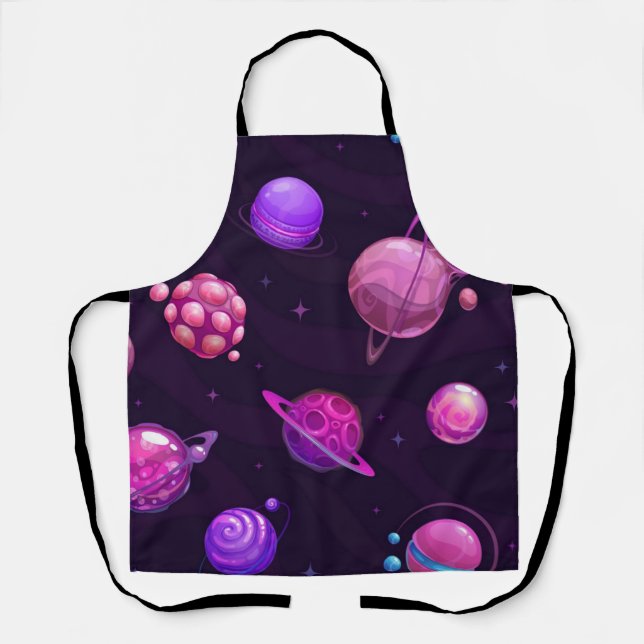 Space pattern apron (Front)