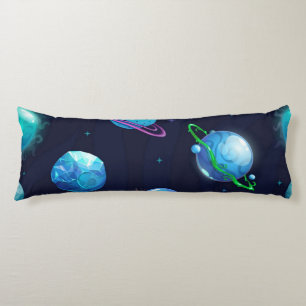 Space pattern body cushion