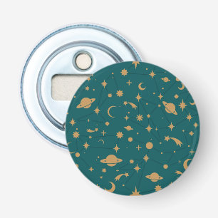Space pattern bottle opener