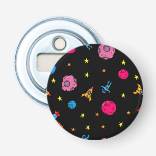 Space pattern bottle opener