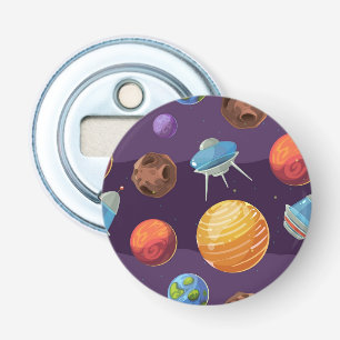 Space pattern bottle opener