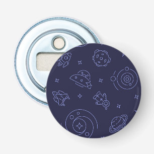 Space pattern bottle opener