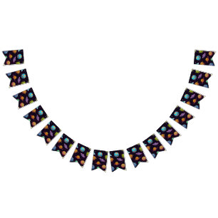 Space pattern bunting 