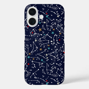 Space Pattern iPhone 16 Case