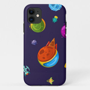 Space pattern iPhone 11 case