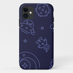 Space pattern iPhone 11 case