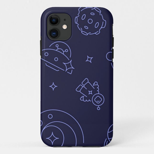 Space pattern Case-Mate iPhone case (Back)