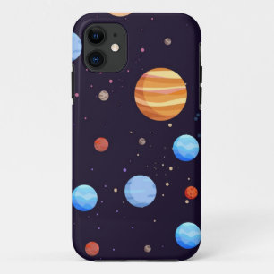 Space pattern iPhone 11 case