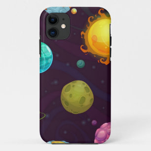 Space pattern iPhone 11 case
