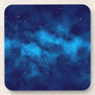 Space pattern coaster