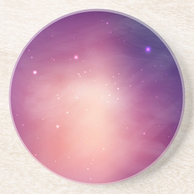 Space pattern coaster (Front)