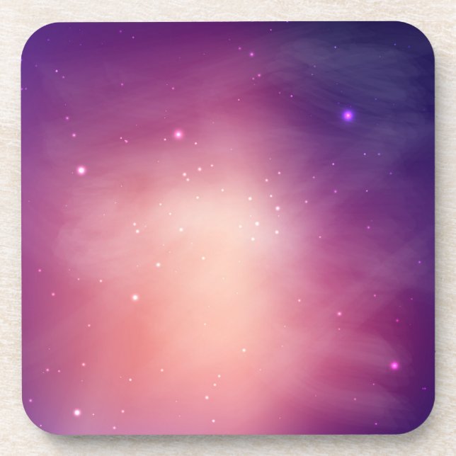 Space pattern coaster (Front)